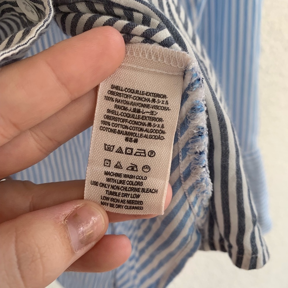 Free people stripped long sleeve - Picture 5 of 6